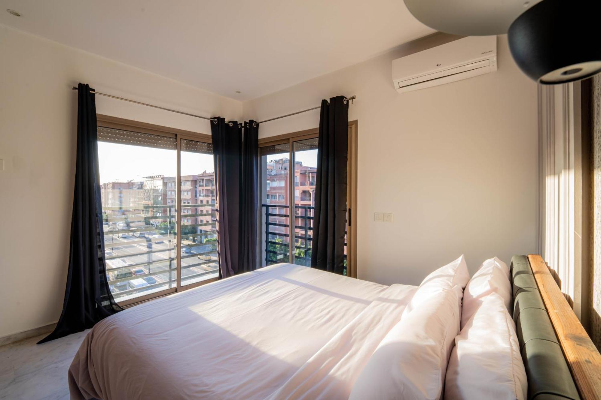 New ! Unique Equipped Flat In The Heart Of Marrakech Apartment Marrakesh Luaran gambar