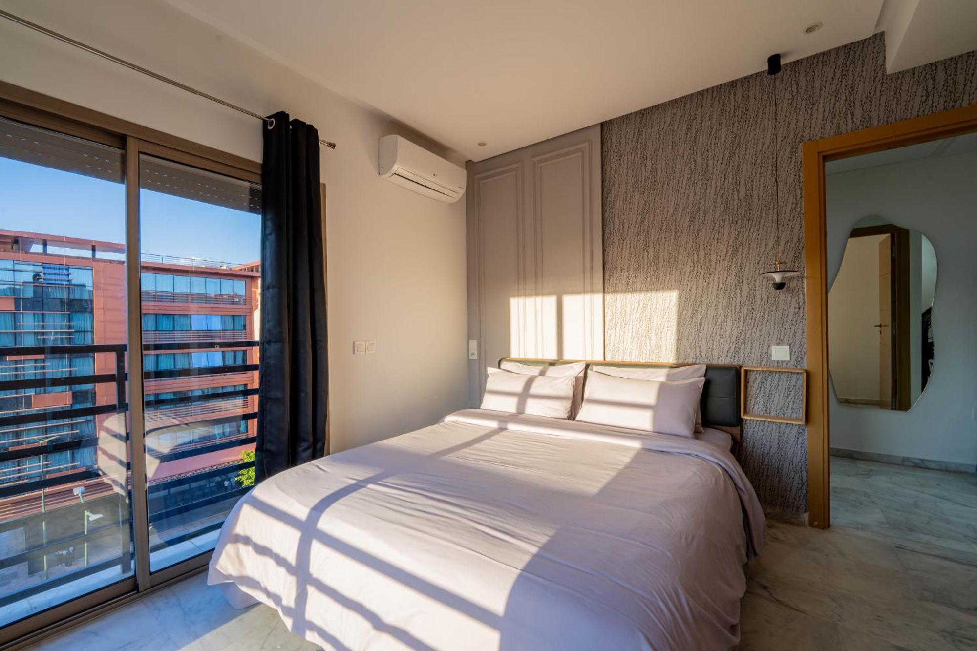 New ! Unique Equipped Flat In The Heart Of Marrakech Apartment Marrakesh Luaran gambar