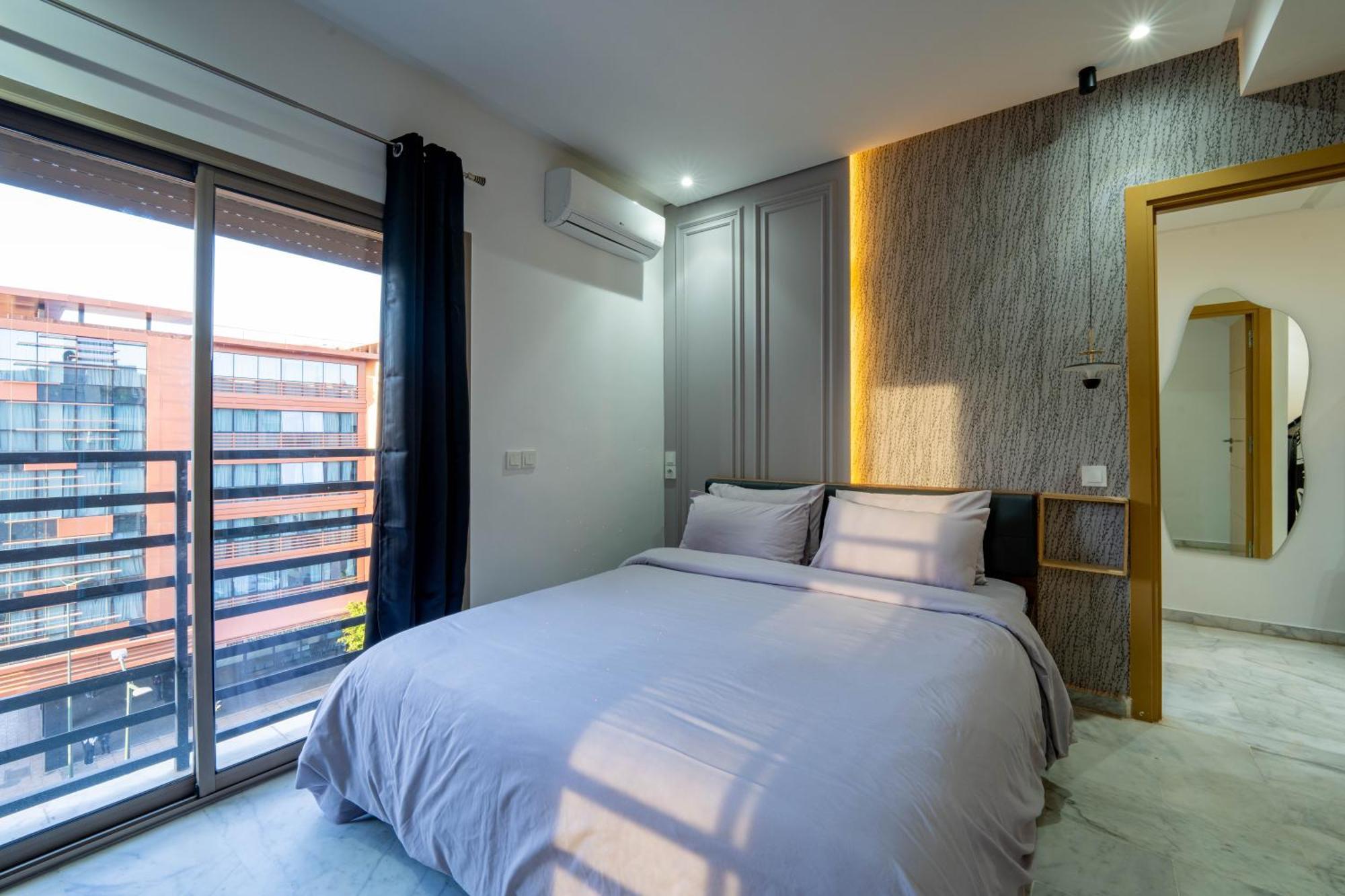 New ! Unique Equipped Flat In The Heart Of Marrakech Apartment Marrakesh Luaran gambar